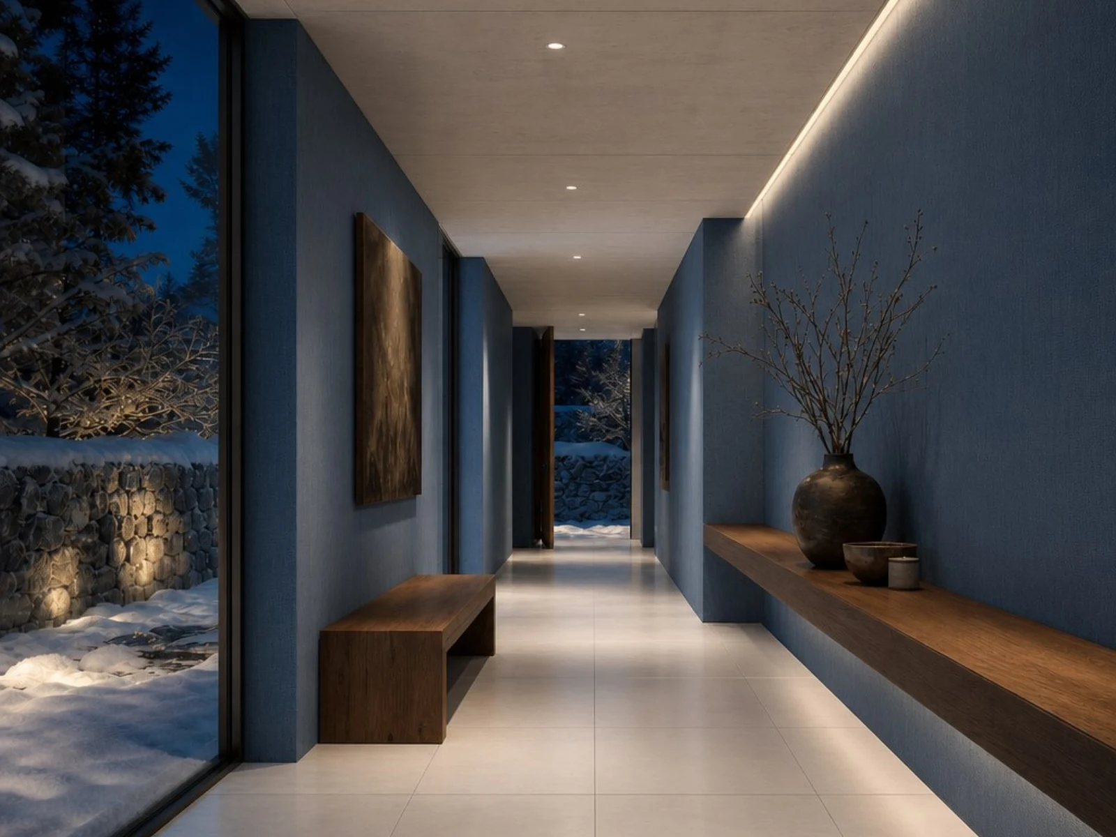 Eskizden üretilmiş fotogerçekçi iç mekan render örneği