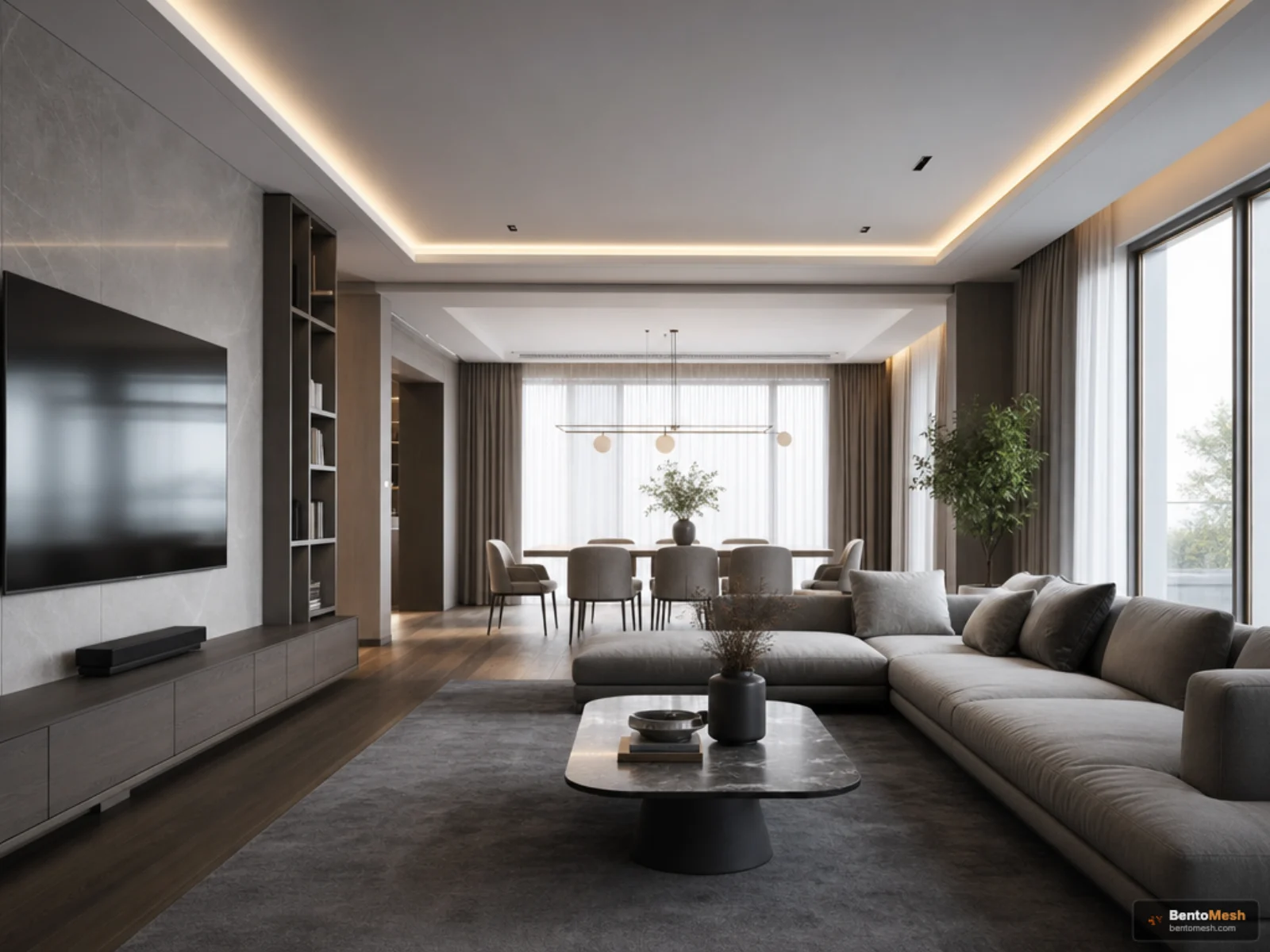 BentoMesh | AI Destekli 3D Mimari Tasarım ve Render Platformu